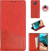 Voor Xiaomi Redmi K30 Pro MUXMA MX109 Horizontale flip lederen tas met houder en kaartsleuf en portemonnee (rood)