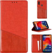 Voor Xiaomi Redmi Note 6 Pro MUXMA MX109 Horizontale flip lederen tas met houder en kaartsleuf en portemonnee (rood)