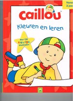 caillou kleuren en leren 128 bladzijden met 12 kleurpotloden