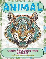 Livres a colorier pour adultes - Scenes d'exterieur - Animal