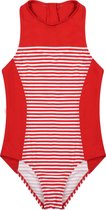 Badpak met ritssluiting - Rood 152-158