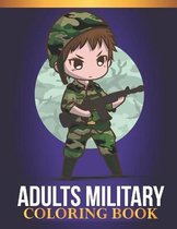 Adults Military Coloring Book