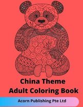 China Theme Adult Coloring Book