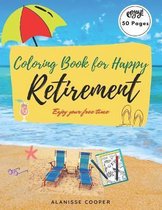 Coloring Book for happy Retirement