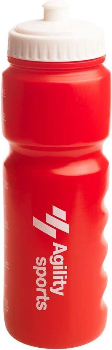 Agility Sports Sportbidon - Drinkfles - 0,75L - Rood