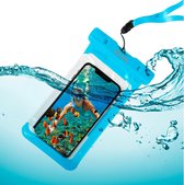 Celly - SplashBag Beschermhoes Telefoon Spatbestendig 6,5 Inch - PVC - Blauw