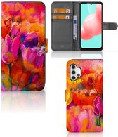 GSM Hoesje Samsung Galaxy A32 5G Cover met Tekst Tulips