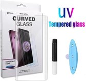 DrPhone Liquid Glass Screenprotector 9H – 0.33MM - UV Full Glue Screenprotector - Geschikt voor Galaxy S21 ULTRA