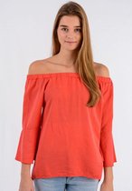 Geisha Top Coral Coral