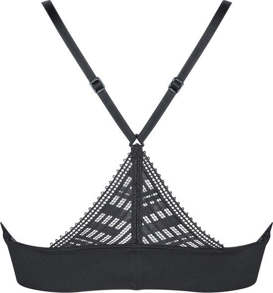 S By Sloggi Seven Bralette Longline Sous-vêtement Femme, Rouge Mars, XS