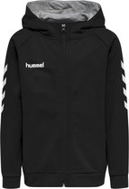 Hummel Hummel Go Cotton Sporttrui - Maat 128  - Unisex - zwart - wit