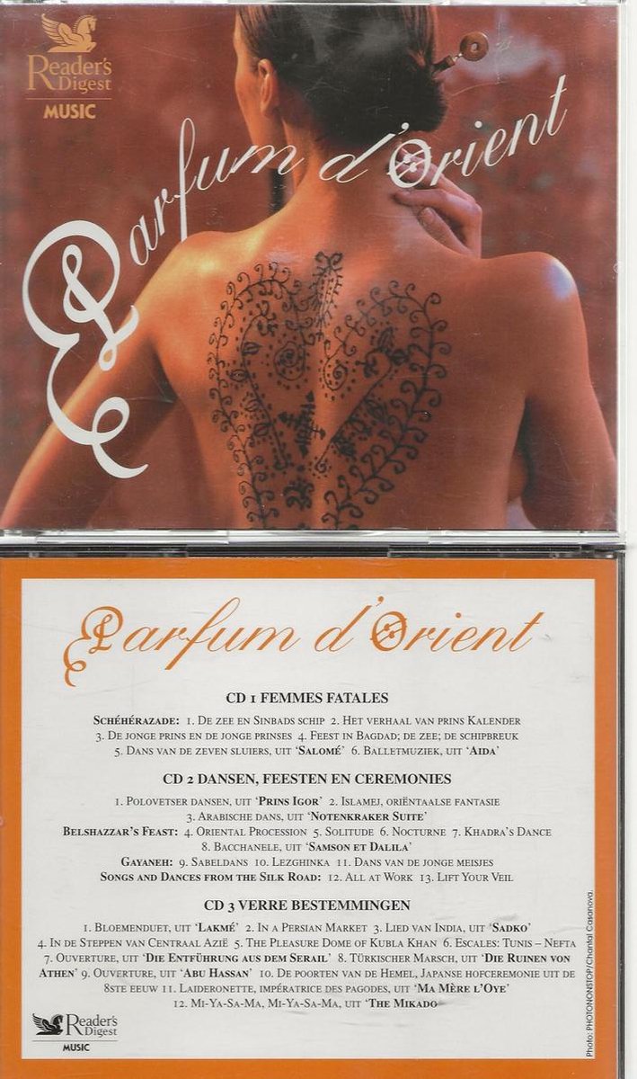 Parfum d'Orient Reader's Digest Cd Box