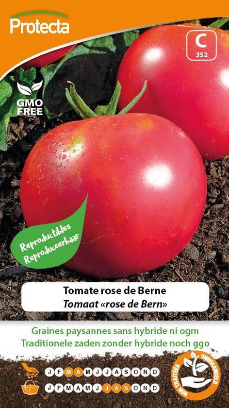 Protecta Groente zaden: Tomaat rose de Bern