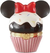 Decoratief Beeld - Disney Minnie Cupcake - Porselein - Lenox - Paars - 7 X 6 Cm