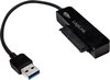 LogiLink AU0012A cable gender changer SATA USB 3.0 Noir