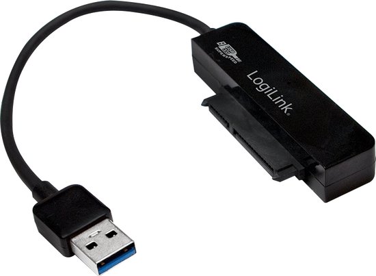 LogiLink USB 3.2 Gen 1 (USB 3.0) Adapter [1x SATA-bus 7-polig - 1x USB 3.2 Gen 1 stekker A (USB 3.0)] AU0012A