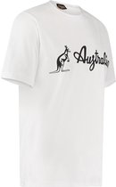 Australian t-shirt Jersey wit-zwart