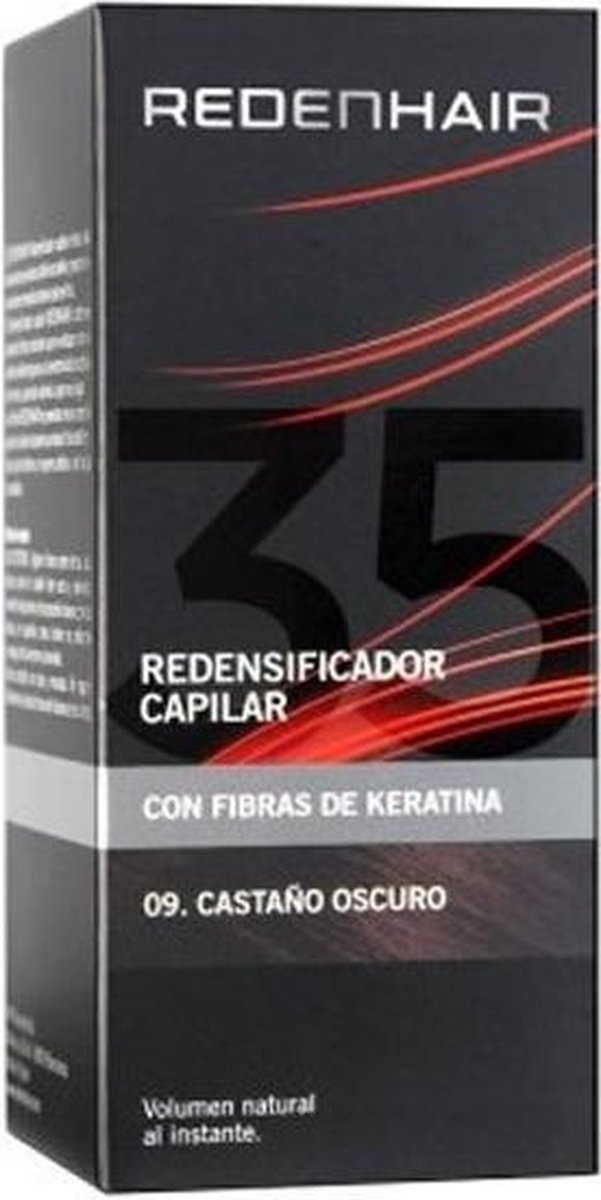 Redenhair Redensificador Capilar Fibras Keratina #castano Oscuro 23 G