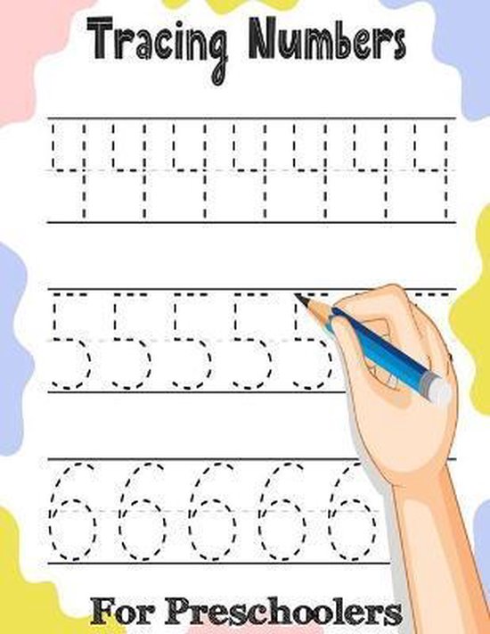 Tracing Numbers For Preschoolers 9798681740094 Sylivia Bq Boeken