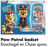 Paw Patrol Spons & Bad Set - 3 Delig