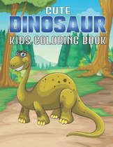 Cute Dinosaur Kids Coloring Book