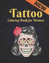 Tattoo Coloring Book for Women