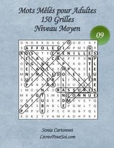 Mots Meles pour Adultes - Grandes Tailles et Grands Caracteres - Niveau Moyen - N Degrees09
