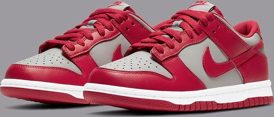Nike Dunk Low (TDE), Medium Grey/Varsity Red-White, EUR 26 | bol.com