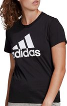 adidas Essentials  Sportshirt - Maat XL  - Vrouwen - Zwart/Wit
