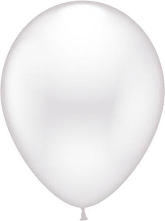Doodadeals® Parelmoer Witte Ballonnen - 10 stuks - 30cm