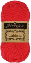Scheepjes Cahlista- 115 Hot Red 5x50gr