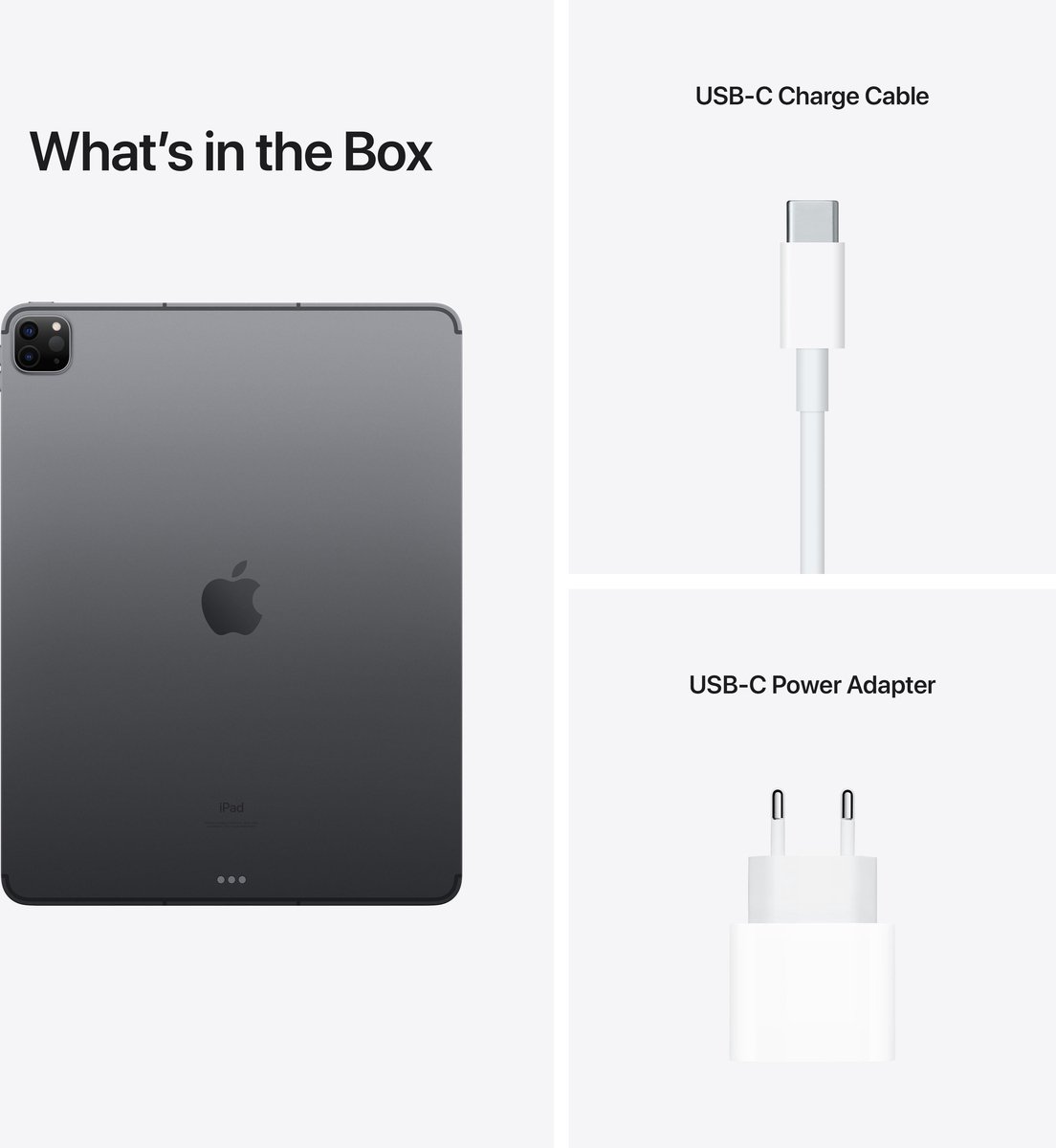 Apple iPad Pro 2021 12,9 inch 5G WiFi 128GB Spacegrijs M1-chip Retina Liquid Retina XDR-display - Afbeelding 4
