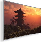 Infrarood Verwarmingspaneel 450W met fotomotief een Smart Thermostaat (5 jaar Garantie) - Schilderij China 126