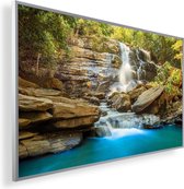 Infrarood Verwarmingspaneel 300W met fotomotief een Smart Thermostaat (5 jaar Garantie) -  Waterval Thailand 25