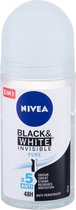 Nivea - Invisible For Black & White Pure Roll on Antiperspirant - 50ml