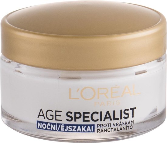 L´oreal - Night Wrinkle Cream Age 45+ Specialist - 50ml