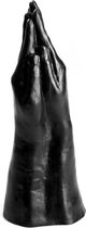 XXLTOYS - Ravi - Fist - Inbrenglengte 38 X 14 cm - Black - Uniek Design Realistische Dildo – Stevige Dildo – voor Diehards only - Made in Europe