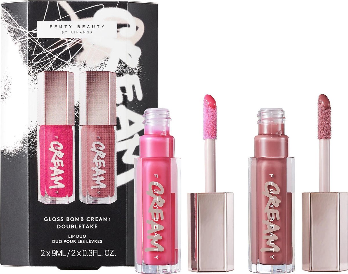 Fenty Beauty Gloss Bomb Cream Color Drip Lip Creams Duo - Gloss à lèvres -  Bubble... | bol