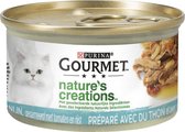 Gourmet Nature's Creations - kattenvoer natvoer - Tonijn - 24 x 85 gr