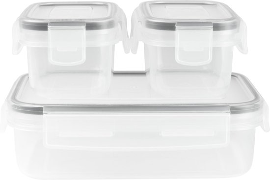 Cook Storio - Voorraaddozen 670 ml + 2x 180 ml