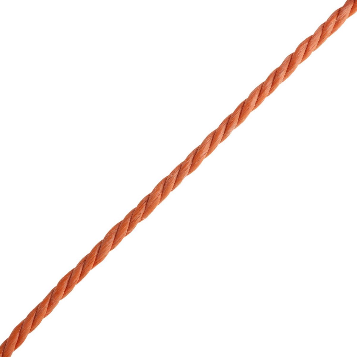 polypropeen touw oranje koord 10 meter 12mm