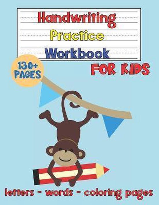 Handwriting Practice Workbook for Kids - cover