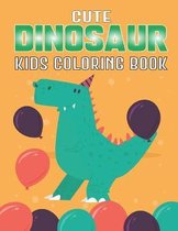 Cute Dinosaur Kids Coloring Book