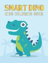 Smart Dino Kids Coloring Book