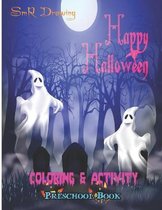 Happy Halloween coloring & Activity preschool books