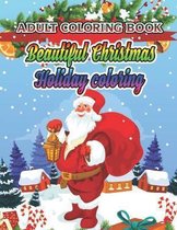 Adult Coloring Book Beautiful Christmas Holiday coloring