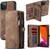 Caseme - Apple iPhone 11 Pro - Vintage Portemonnee Hoesje - Bruin