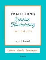 Boek cover Practicing Cursive Handwriting van Jenius Minds