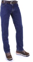Wrangler Texas Medium Stretch Darkstone Heren Regular Fit Jeans - Donkerblauw - Maat 33/32