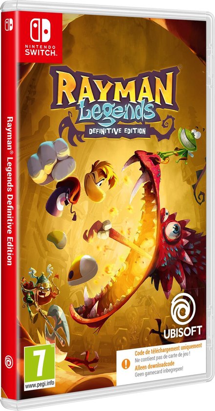Rayman Legends Definitive Edition (code-in-a-box), Jeux